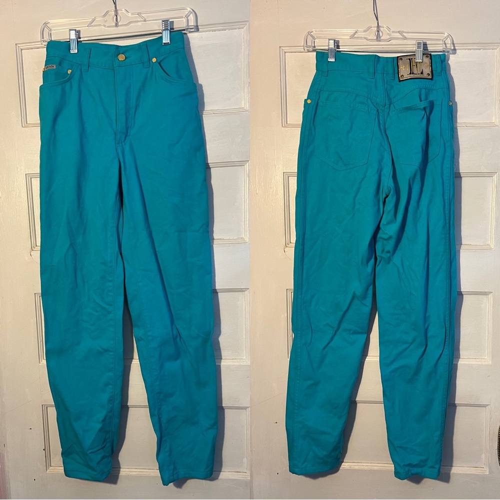 Escada Bright Blue Pants